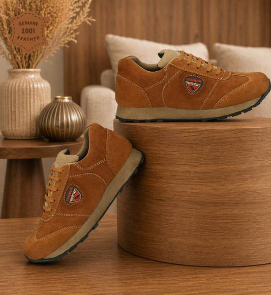 Suede Leather Casuals Gyming/Sneakers/Sports/cricket/Tr...