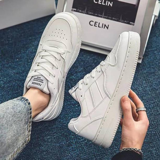 Casual Stylish Trendy Outdoor full white sneakers shoe...