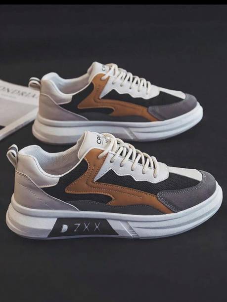 Chunky Black Stunning Casual Sneaker Shoes For Men Snea...