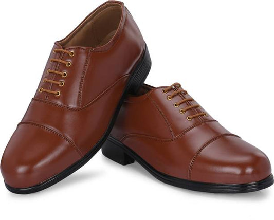 Men's Leather Officer Uniform Shoes Light Weight Ultima...