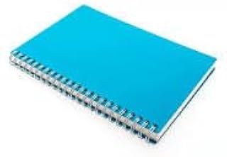 Spiral Notebook, Blue, Wire Bound, Hardcover, Writing Journal for School and Office