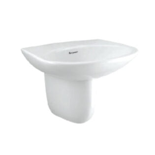 Parryware Pedestal Basin Flair White