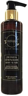 Body Wash, Anti-Ageing Formula, Gentle Cleansing, 200ml (Orange & Lemongrass Body Wash)