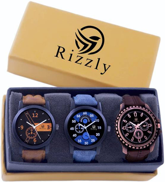 Analog Watch - For Men Combo of 3 Fashionable