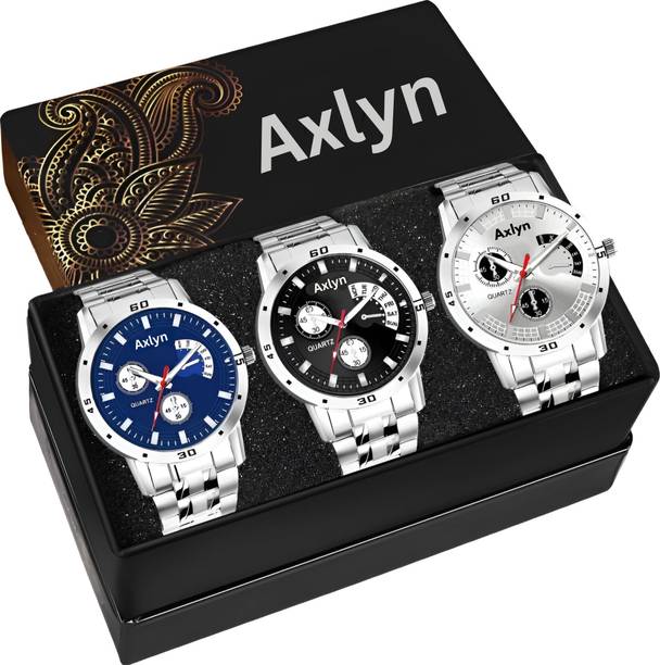 Watch For men Set of 3 Analog Watch - For Men Combo Pa...