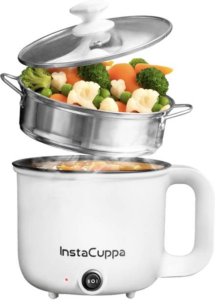 InstaCuppa 3-in-1 Multi Cook Kettle with Steamer | Non-...