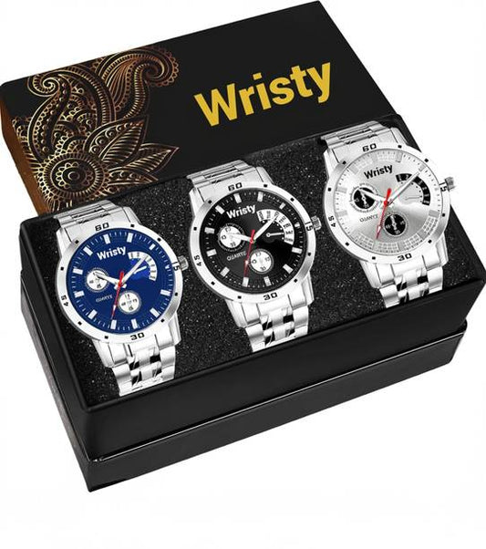 Analog Watch - For Men sb04 black-blue-white