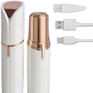 epilator for Women, Facial Hair Remover for Women,Face, Lips, Nose Hair Removal Electric Trimmer with Light- (Multi) Nil Baps-P2044