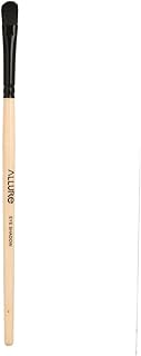 ALLURE Classic Eye Shadow Makeup Brush, Wooden Bamboo Handle, Super Soft Dense Bristles for Contouring and Blending, Professional Makeup Tool
