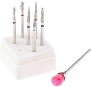 2x7 in 1 Manicure Tool Set Nails Polishing Cuticle Removal Nail Art Drill Bitmanicure Pedicure Tools Kits Nail Care Manicure Pedicure Health