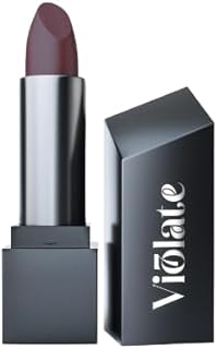 Creamy Matte Lipstick with Vitamin E | Lightweight & Long-Lasting | Rich Vibrant Color | Non-Drying, One Swipe Application
