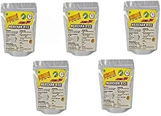 Desi Mealz Ready to Eat Mexican Rice, Instant Food, Best Travel Food Each 70 gm (Pack of 5)