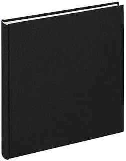 inr - Artist Sketch Book Square Size (15.0cm x 15.0 cm) 140 GSM - (48 Sheets/96 Pages)- Stitched Drawing Notebook - Hard Case Bound - Handmade Sketch
