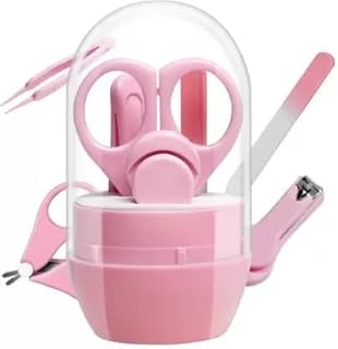 Baby Nail Care Trimmer Grooming Scissors & Nail Clipper Set/Kit, Manicure (Pack of 2)
