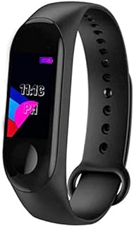 M3 Fitness Band Activity Tracker Heart Rate Monitor, Sleep Monitor, Blood Pressure Monitor, Calorie Burned Color Display Activity Bracelet Wristband I
