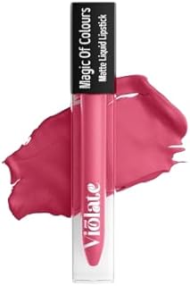 Long-Lasting Liquid Matte Lipstick | 16Hr Wear, Quick-Drying | Non-Drying, Smooth Finish | Rich Color for Women | All Skin Types | 5ml