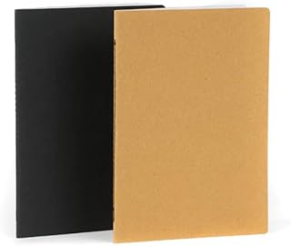 AccuPrints Pack of 2 Ruled 96 Pages Notebook Soft Bound Diary | 48 Leaf | Size 9.75 x 7 inch | Single line Ruled Notebook for School
