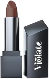 Rich & Vibrant Matte Lipstick | Lightweight, Non-Drying Formula | Long-Lasting, Vitamin E Enriched | One Swipe Color