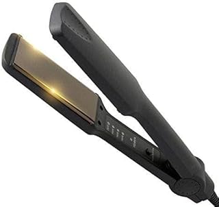BUYGREAT Professional Ceramic Hair Straightener with 4-Speed Temperature Control, Black