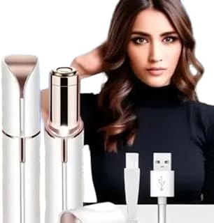 USB Flawless epilator for Women, Facial Hair Remover for Women,Face, Lips, Nose Hair Removal ElectricNIL Baps-P3252