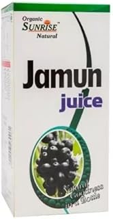 Organic Sunrise Natural Jamun Juice 1 L | Herbal Wellness Fruit Drink | Pure, Refreshing & Daily Use Juice | Daily Health Drink | Rich Fruit Goodness