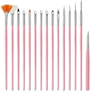 Professional Eye Makeup Brush Set – 15 Pieces Eyeshadow, Blending, Eyeliner & Detail Brushes for Precision Makeup