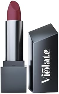 Rich & Vibrant Color Lipstick | Lightweight, Long-Lasting Formula | Creamy Matte Finish | One Swipe Application | Vitamin E Infused, Non-Drying