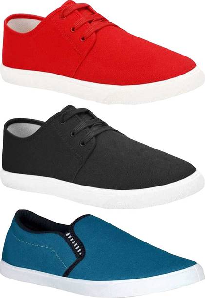 Combo Pack Of 3 Casual Sneakers With Casuals For Men