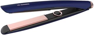 Mr. Barber MB-SRP Supreme Pro Hair Straightener, Styler With 3D Smooth Shine, Temperature Setting, Professional Flat Ion (Blue)