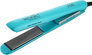 Ikonic Professional Vibe Hair straightener-Teal | Straightener with AI Technology| Ceramic Floating Plates| Ionic Technology| Easy to Use