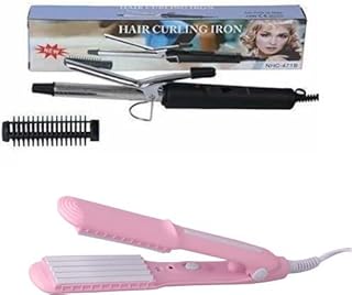 S2S Hair Straightener Portable Professional Range With Plastic Storage Box For Women, Teen Girls And Hair Stylists (Multicolor)