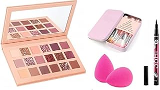 Nude Eye Shadow Palette 18 Shade in 1 Kit combo set (4 Items in the set)