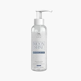 TNW - The Natural Wash Moon Shine Brightening Body Wash | Gentle Cleansing & Radiant Glow | Green Tea, Licorice & Aloe Vera | 200 ml
