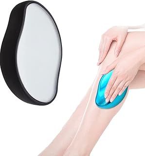 Crystal Hair Eraser - Magic Crystal Hair Remover, Painless Hair Removal with Epilator Mini Hair Remover for Men and Women Leg Arm Back Soft Smooth Sil