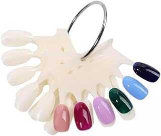 5x60 Pcs/Set Nail Tips Sticks Nail Art Practice Tips Color Board Natural|Health & Beauty|Nail Care Manicure & Pedicure|Nail Practice & Display