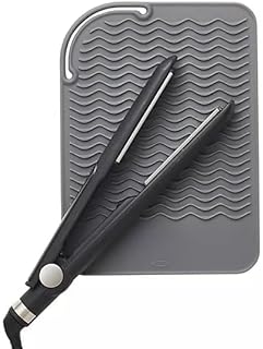 Silicone Iron Hair Curling Pad, Multipurpose Iron Hot Resistant Mat Hair Curling Plate for Hair Straightener, Hair Rollers and Hair Styling Tools (Hai