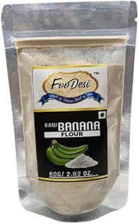 FOODESI Raw banana Flour 80 Gm