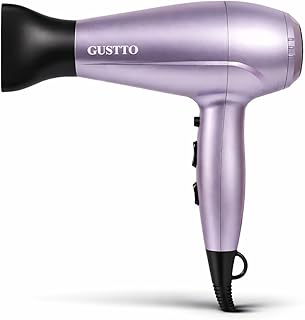 Hair Dryer for Women | Fast Drying, Low Heat Damage, Smooth & Frizz-Free Hair | 1800–2000W Professional Blow Dryer with Cool Shot | Gustto Elevate (La