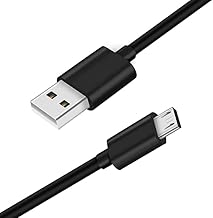 fast charging cable for iBall Andi 5G Blink 4G Micro USB Data High-Speed Data Sync Charger V8 Durable Android Mobile, Power Bank & More -QW1- Black