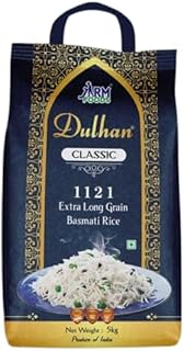 Dulhan Classic 5 kg XXXL Biryani basmati rice (Extra long rice/chawal)