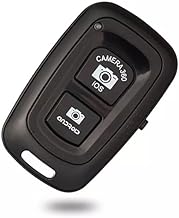 Smartphone Bluetooth AB Shutter Button Portable Travel Wireless Lightweight Remote for Mobile Camera Selfie Picture Clicker Photos & Videos Compatible