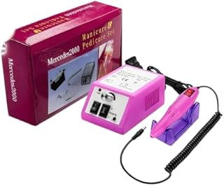 BOLT BEE Electric Nail File Drill Machine for Manicure & Pedicure | Professional Nail Art Acrylic Shaping, Polishing & Buffing Tool Kit with Adjustabl