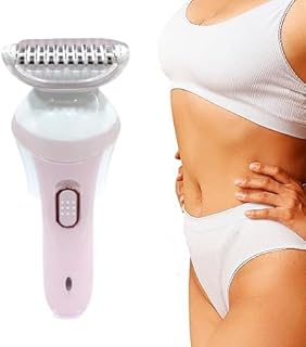 STAR SAI COLLECTION- Rechargeable Electric Lady Shaver & Epilator for Women | Smooth Hair Removal Razor for Legs, Underarms & Bikini | Cordless, Water