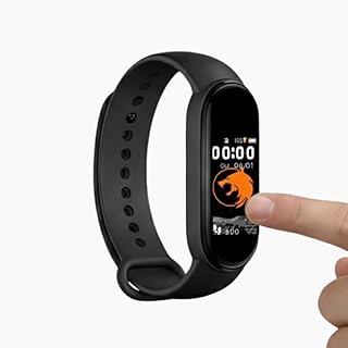 Drumstone (𝐒𝐩𝐞𝐜𝐢𝐚𝐥 𝟏𝟓 𝐘𝐞𝐚𝐫𝐬 𝐖𝐚𝐫𝐫𝐚𝐧𝐭𝐲 M9 Fitness Band with Heart Rate Sensor, Blood Pressure Monitor, Activity & Sleep Tracking, Waterproof Bluetooth W