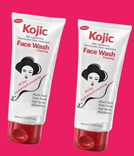 Kojic Skin Lightning Natural Care Treatment Face Wash Foaming Face Wash For Brightening Even Tone Gentle Daily Use For Glowing Smooth Clear Suitable F