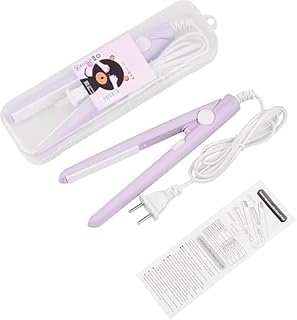 Mini Hair Straightener for Women | Professional Travel Flat Iron | Portable & Lightweight (Multicolor)