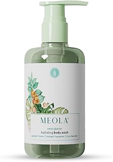Body Wash for Women & Men Swiss Glacier Hydrating by Meola for Dry & Sensitive Skin - 300ML | Infused with Biolipid Complex - Targets Dryness, Skin Ti