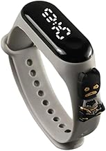 Silicone Digital Led Band for Kids, Boys & Girls, Smart Watch, Waterproof Stylish and Fashionable (Age 2 to 12 Years) Dial-Black, Kids wach for Birthd
