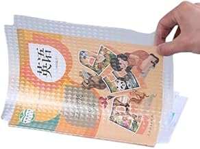 Transparent Paper Sticker Book Cover Film Clear Matte | Textbook Protective Case Cover Can Be Cut Self-Adhesive | Craft,Waterproof, School, A4 Book Co