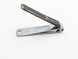 Nail Clipper for Men & Women | Stainless Steel Nail Trimmer for Fingernails & Toenails | Durable Nail Cutter with Anti-Slip Grip | Professional Manicu